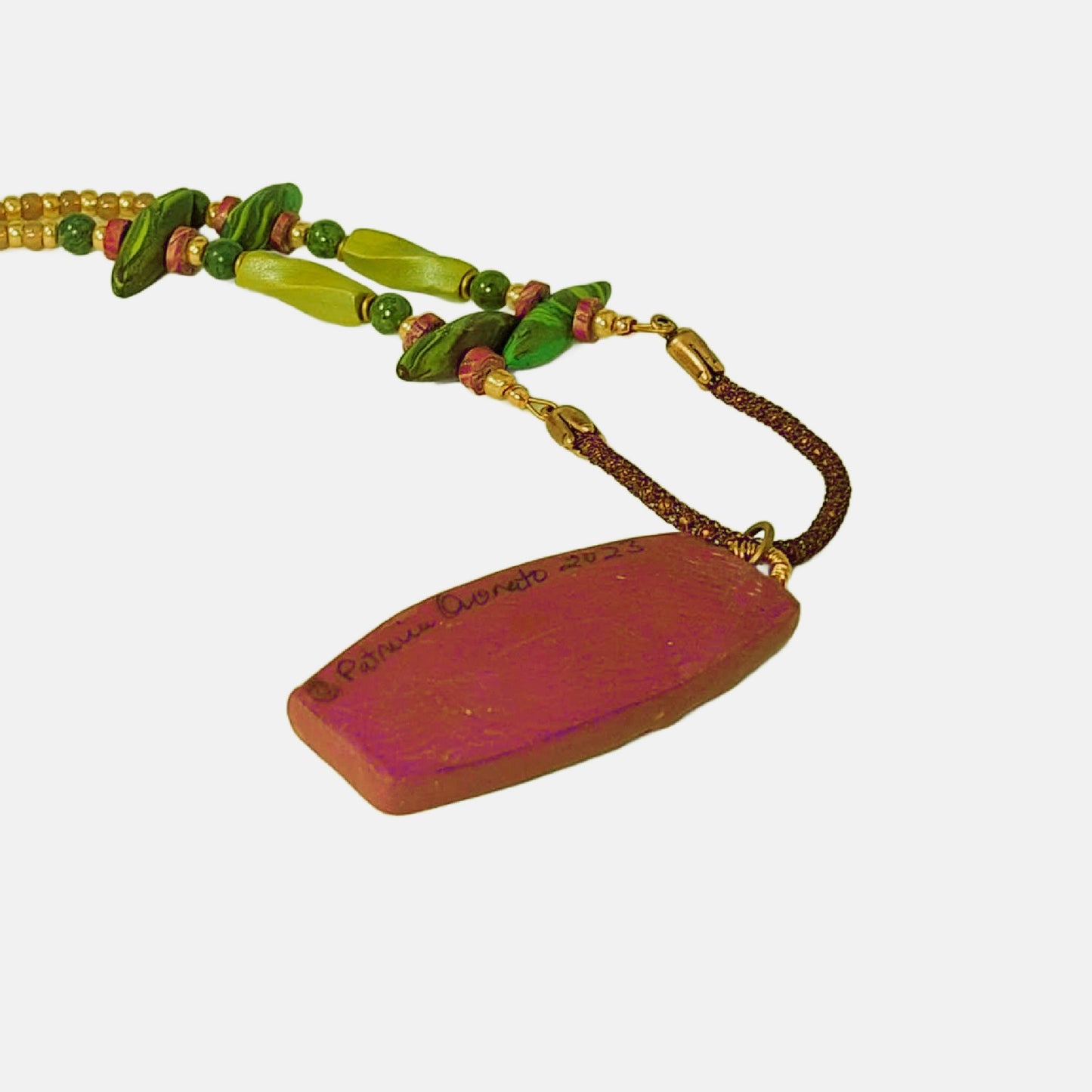 Falling Leaves Pendant Necklace