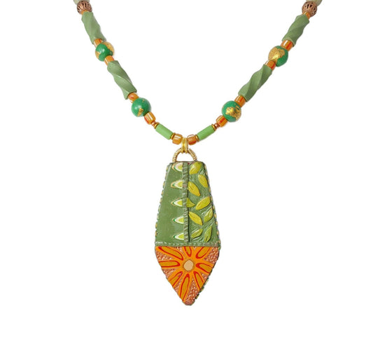 Radiant Bloom Pendant Necklace