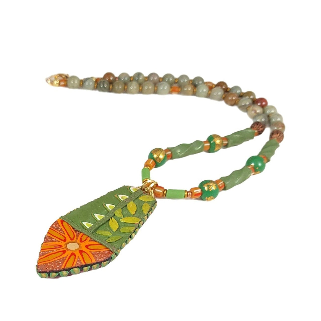 Radiant Bloom Pendant Necklace