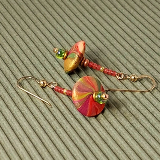 Sage and Spice Earrings