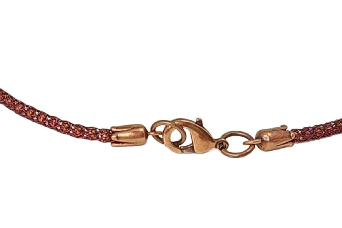 Vine and Leaves Bead Necklace