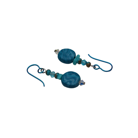 Sparkle Wave Earrings
