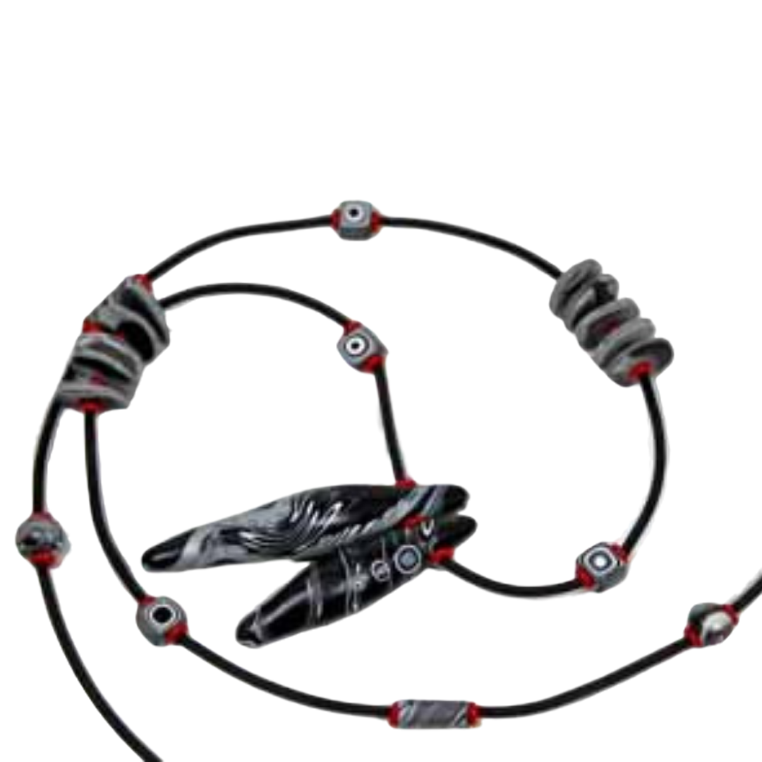 Lines & Circles Accent Necklace