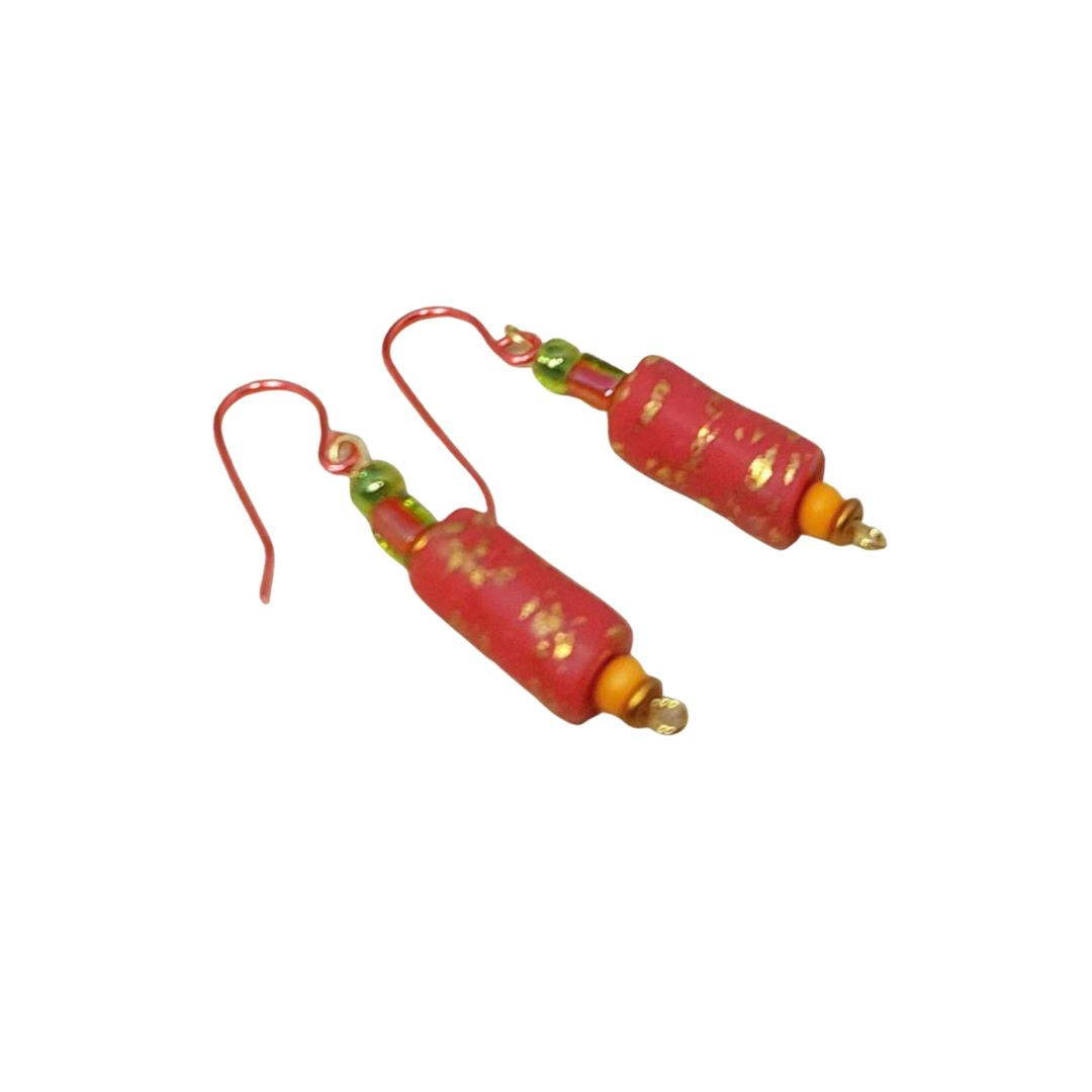 Sparkle and Spice Dangle Earrings